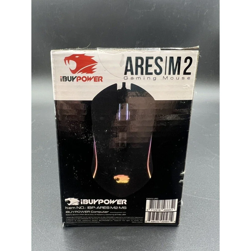 iBuy Power Ares M2 Wired Gaming Mouse